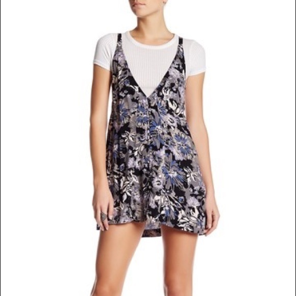 Free People Jump And Jive Floral Mini Dress - Picture 2 of 3